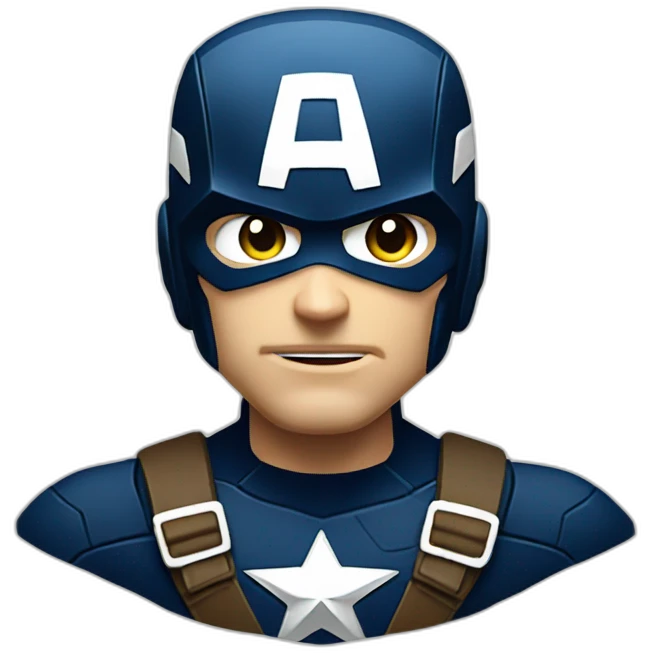 Rob Leifeld Captain America emoji