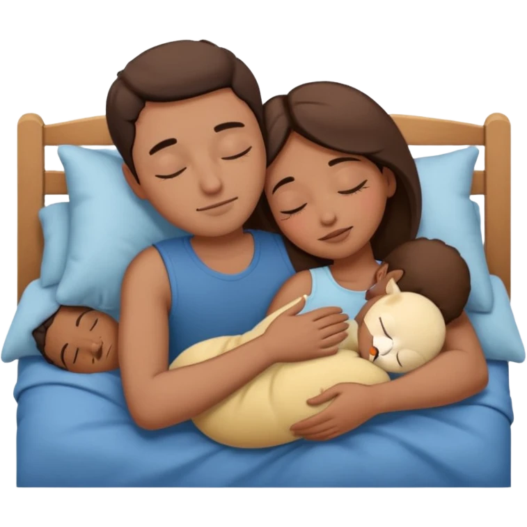 sleeping couple emoji