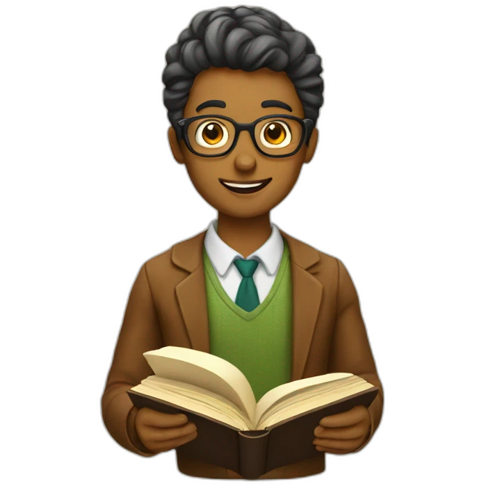 bookworm emoji