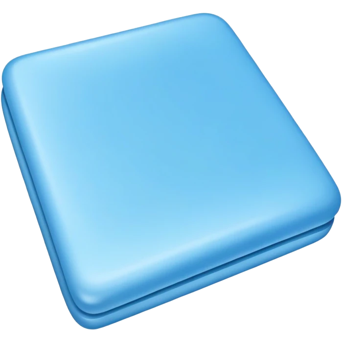 Blue tack emoji