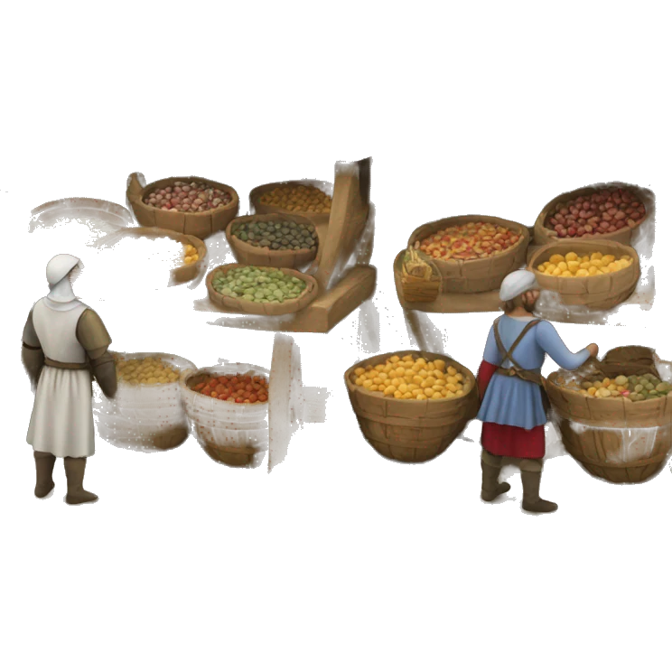 medieval market made emoji