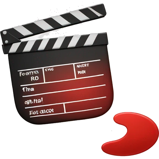 red movie clap emoji