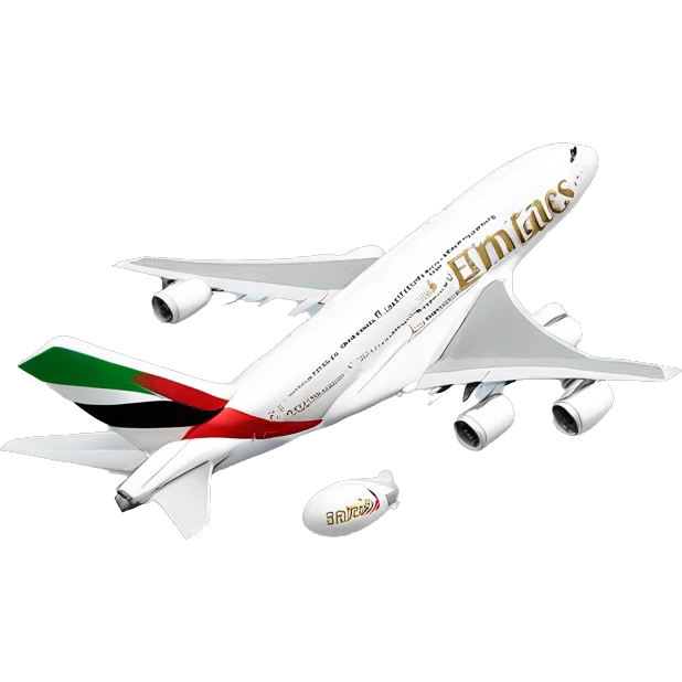 emirates a380 tail emoji