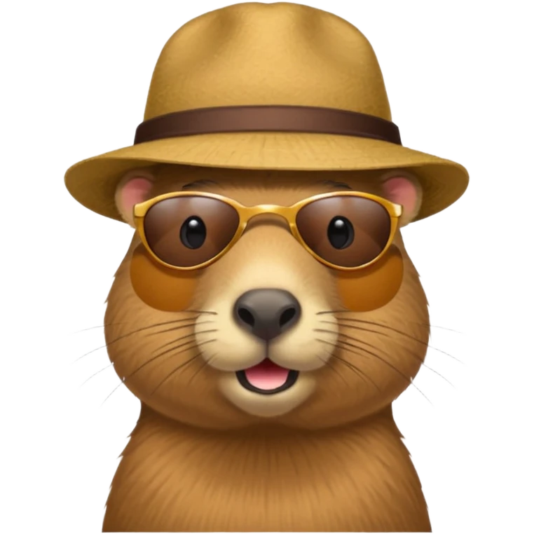 capybara travel to Span (Madrid) emoji