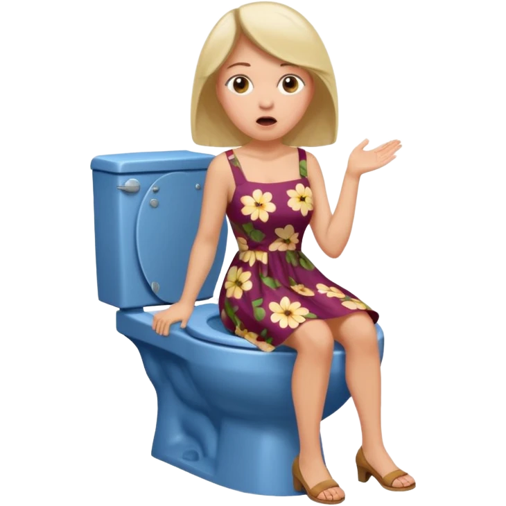women's toilet emoji