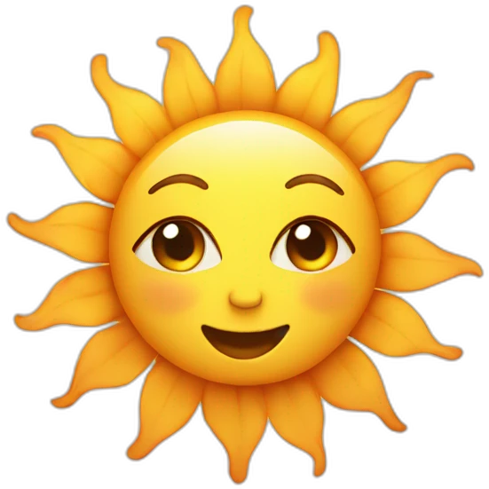 sun self-love emoji