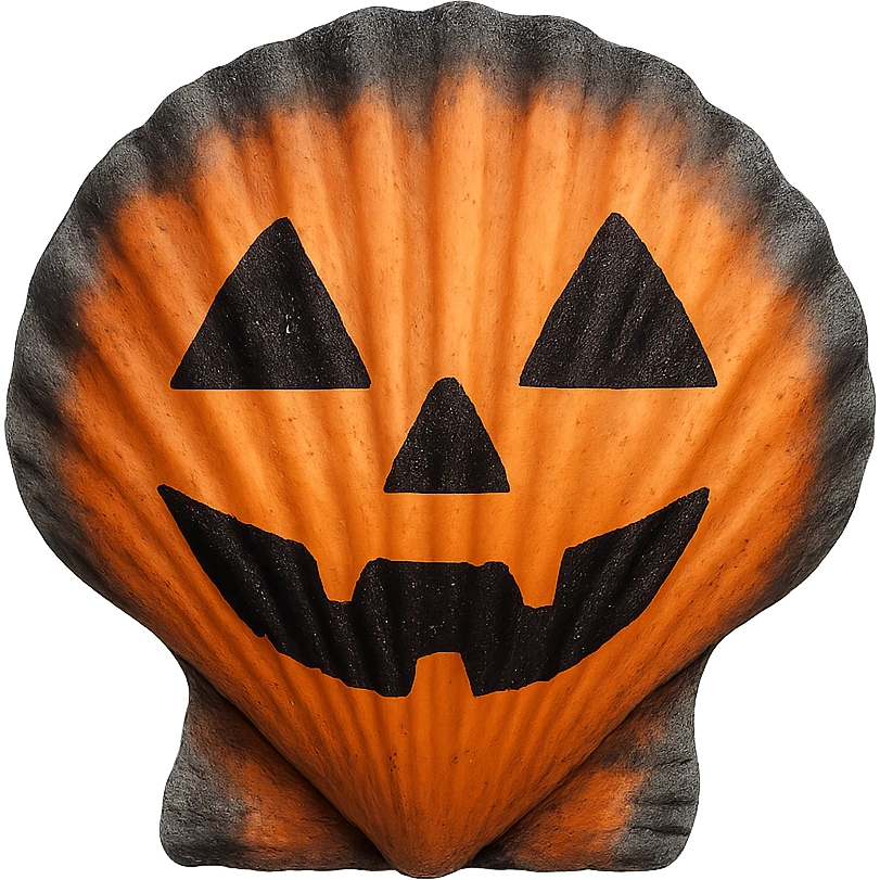 halloween seashell, remove background emoji