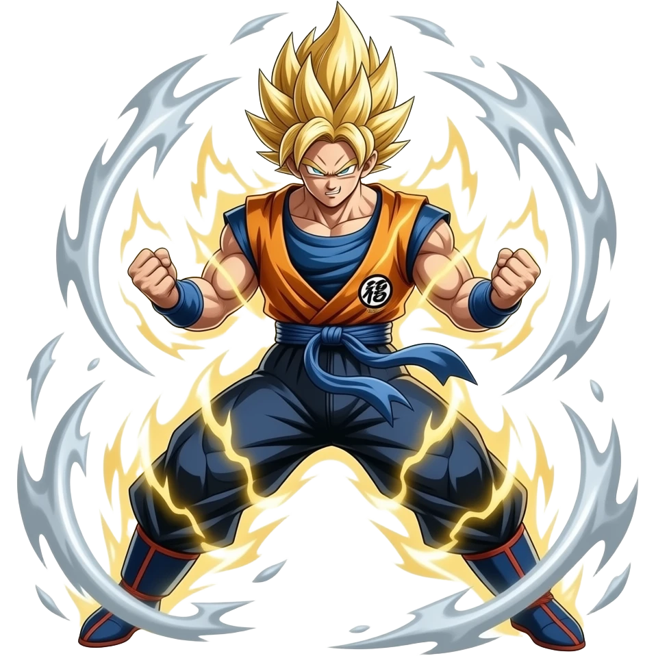Goku ultra instinct make it creative emoji