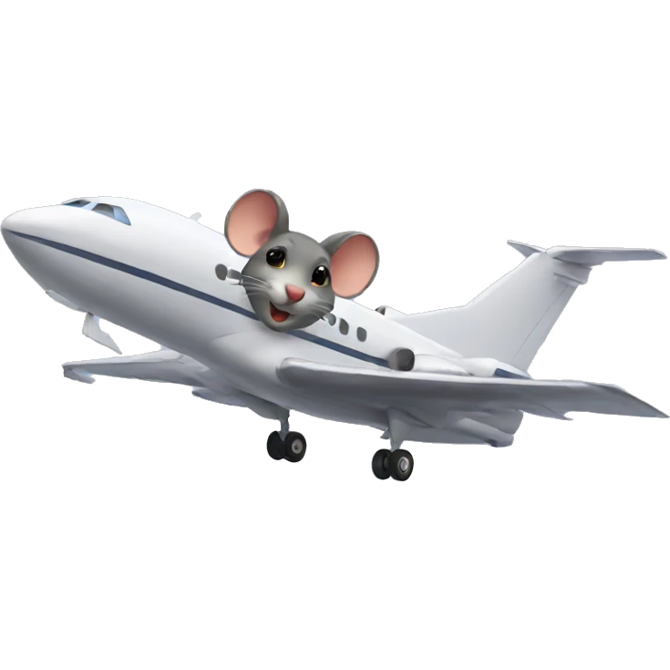 rat on a jet emoji