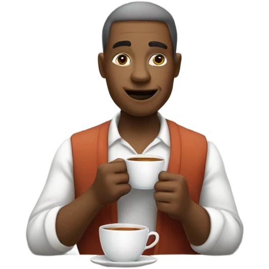 drinking tea emoji