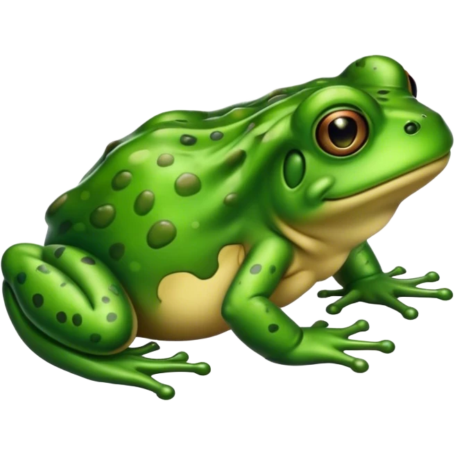 Slimey toad emoji