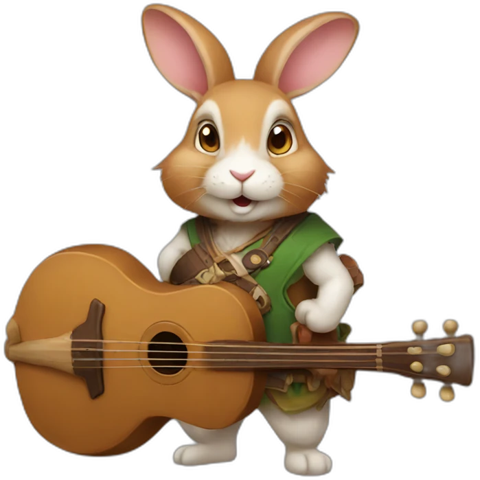 Rabbit bard emoji