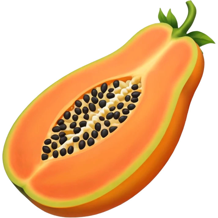papaya emoji