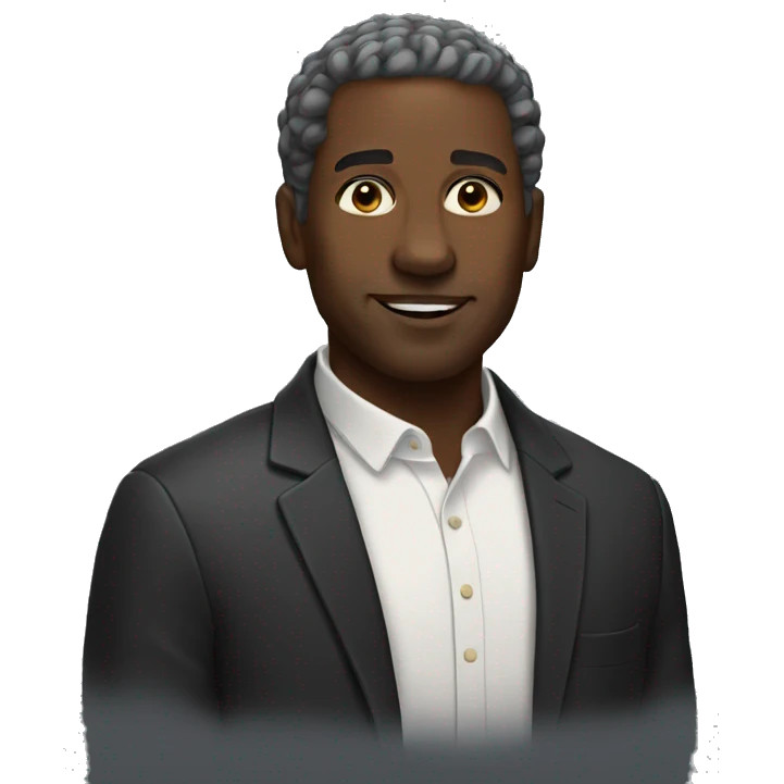 Black man emoji