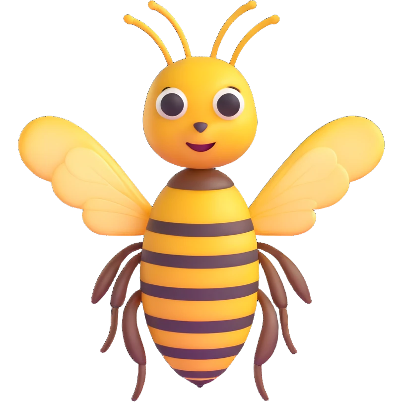honey bee emoji