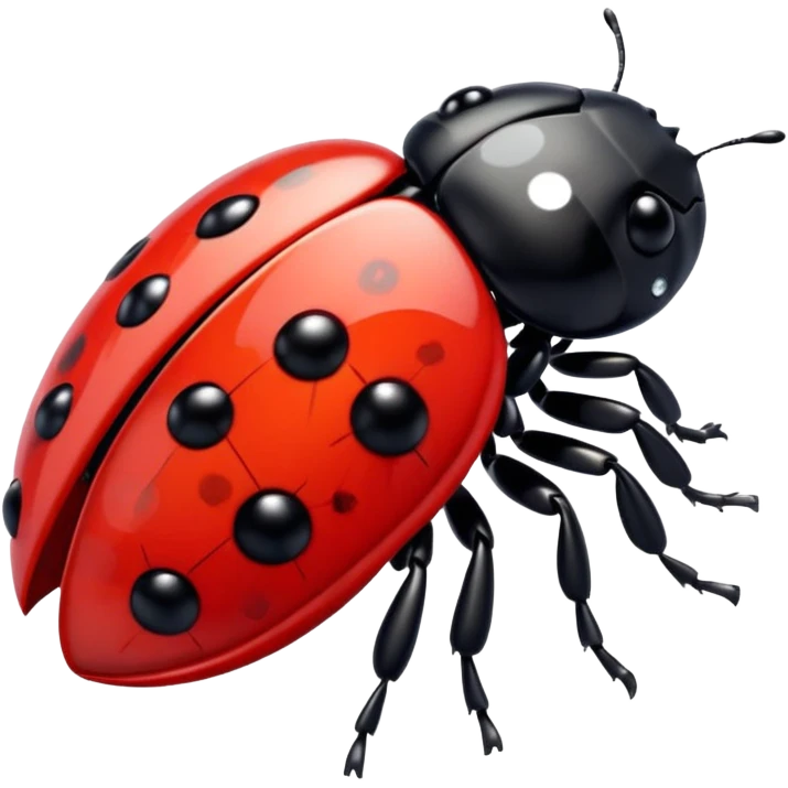 Swarovski ladybug emoji