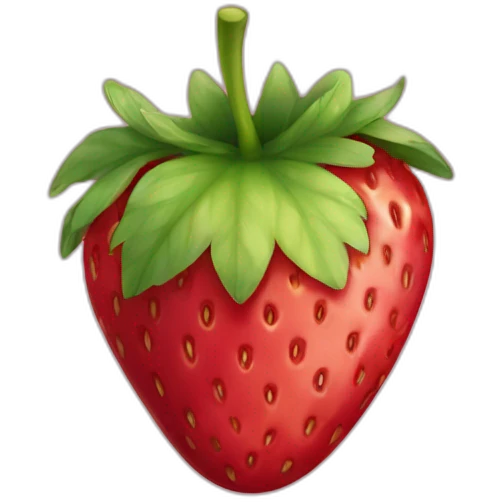kawai strawberry emoji