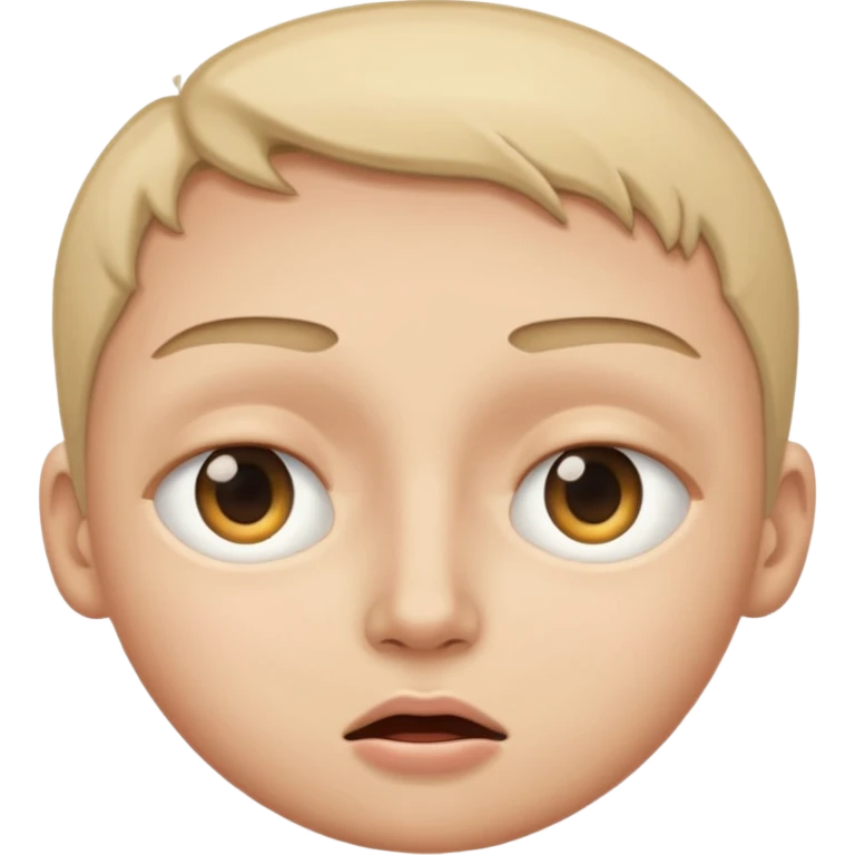 one eye open one not all the way open  emoji