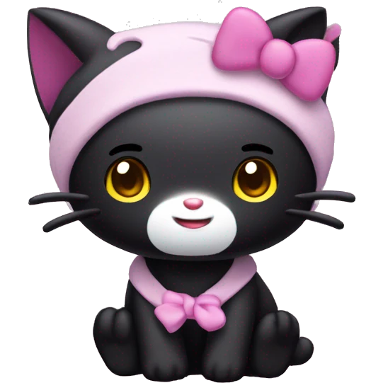 kuromi from hello kitty emoji
