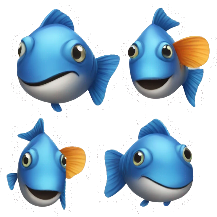 cat hat fish emoji