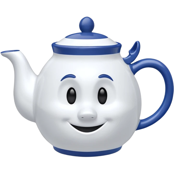 Disney mug of tea with Disney teapot emoji