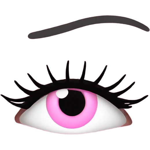 light pink mascara  emoji
