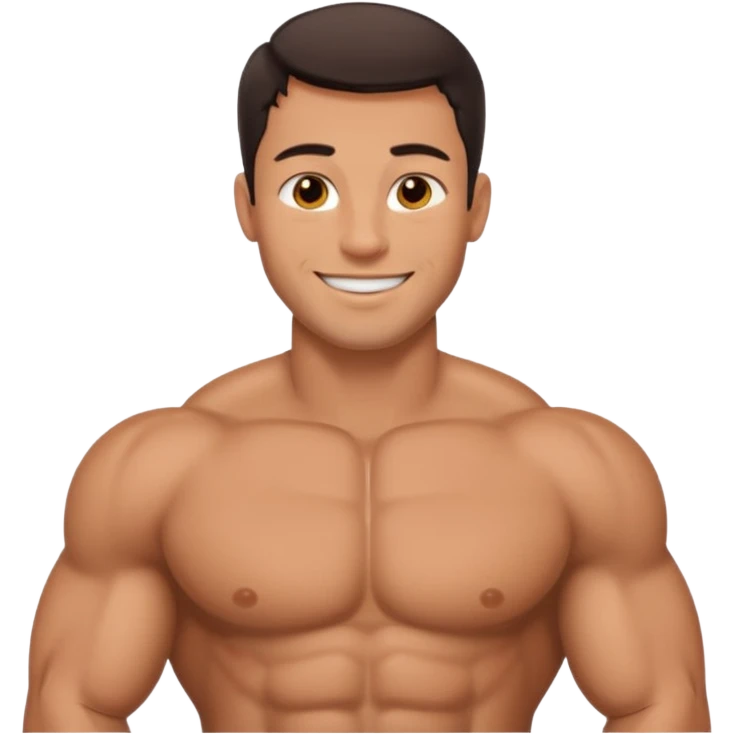 großer muskulöser mann emoji