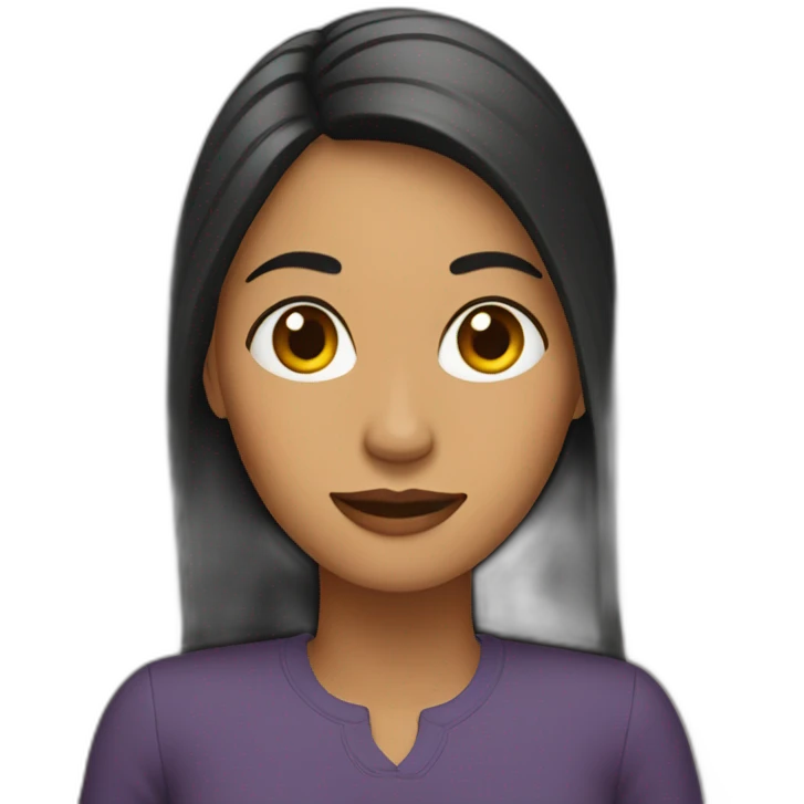 mujer delgada emoji