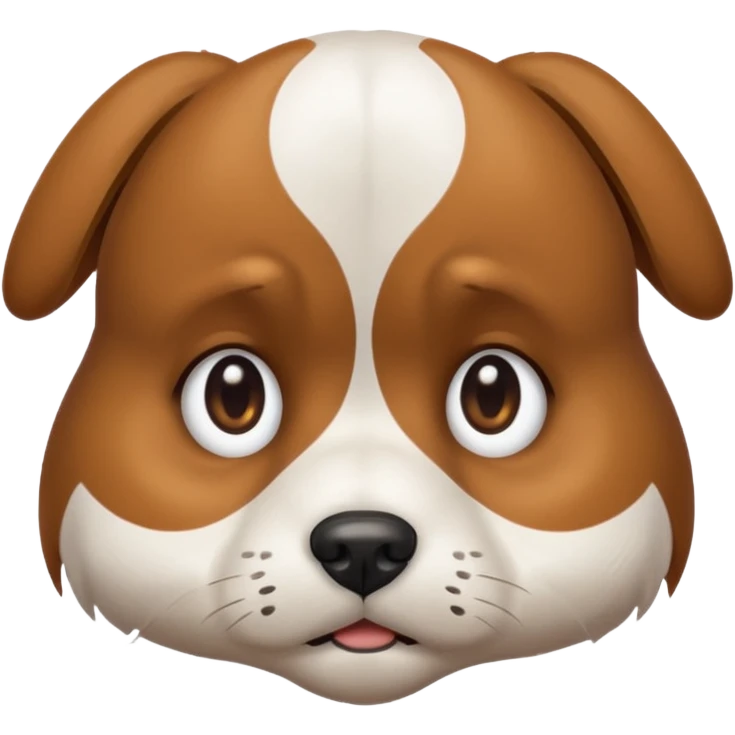 dog showing Sadness - feeling of sorrow or unhappiness emoji