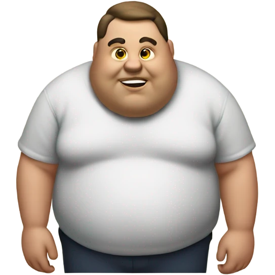 fat man emoji