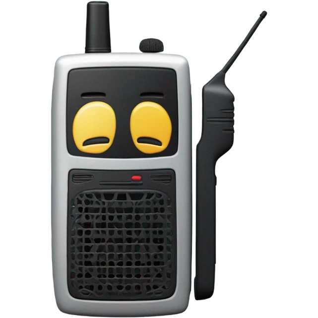 Walkie talkie emoji
