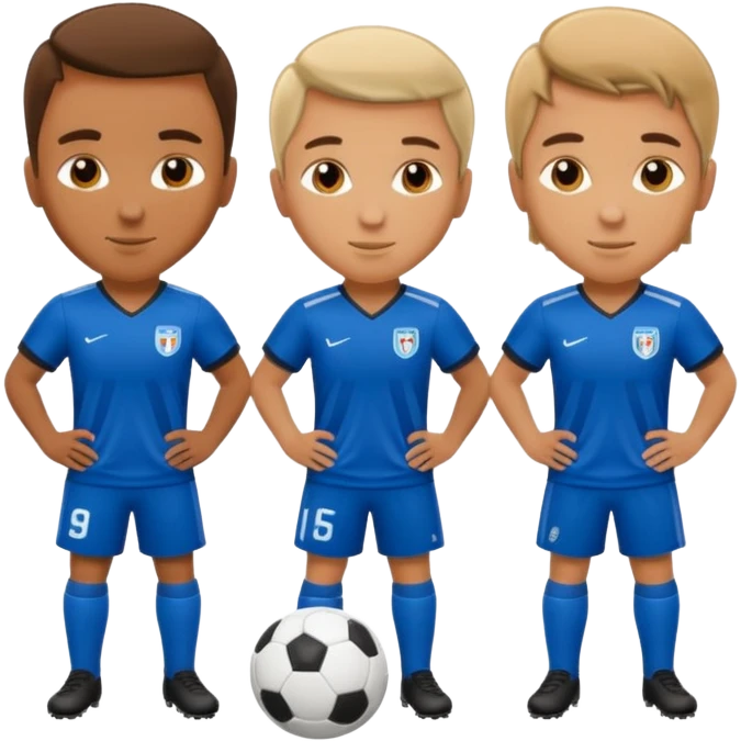 jugadores de futball emoji