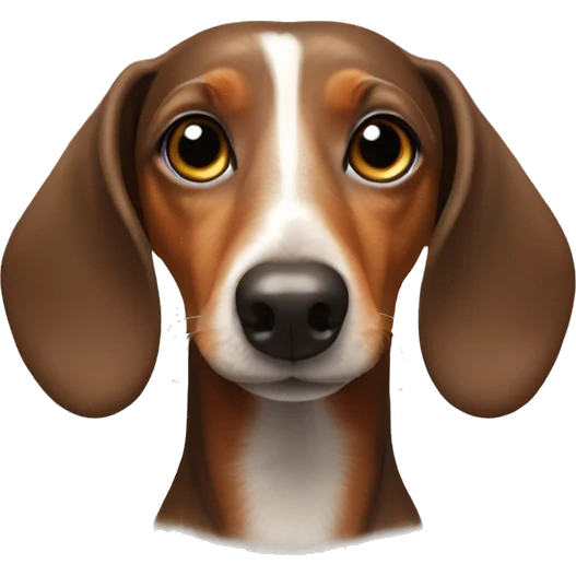Half dachshund half goose emoji