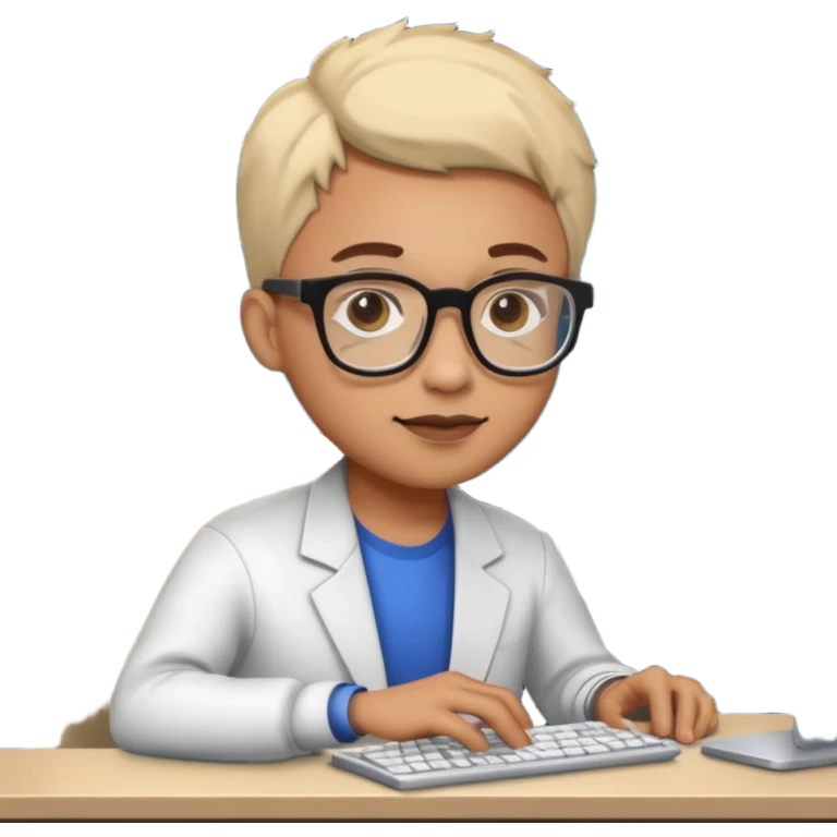 Black web developer  emoji