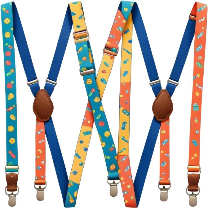 funny suspenders emoji
