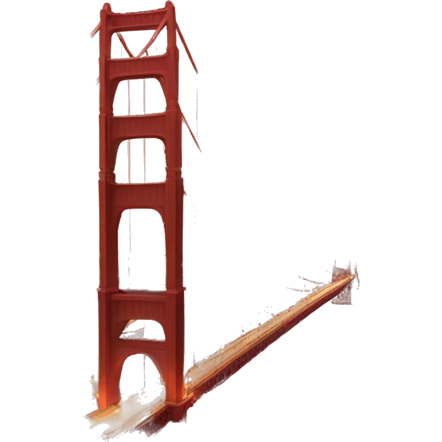 Golden Gate Bridge emoji