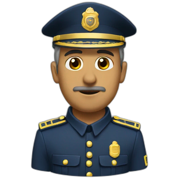 Gendarme emoji