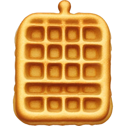 belgian waffle emoji