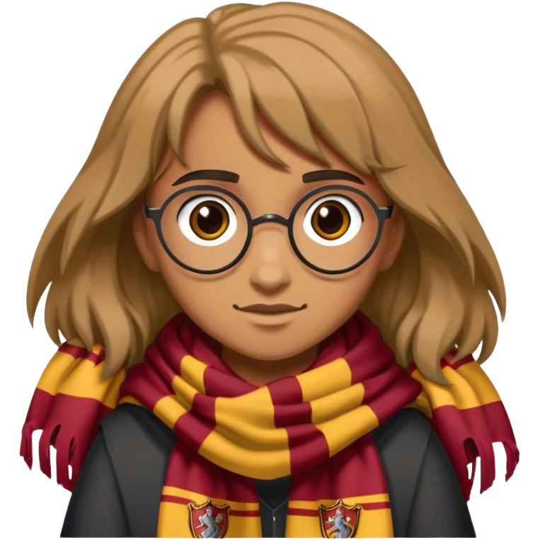 Harry Potter griffendor scarf ￼ emoji