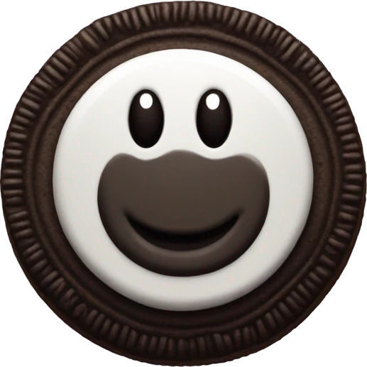 oreo cookie emoji