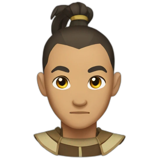 Avatar Sokka head emoji