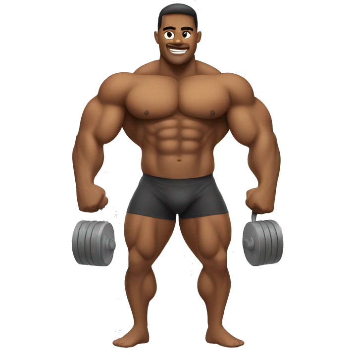 A body builder  emoji
