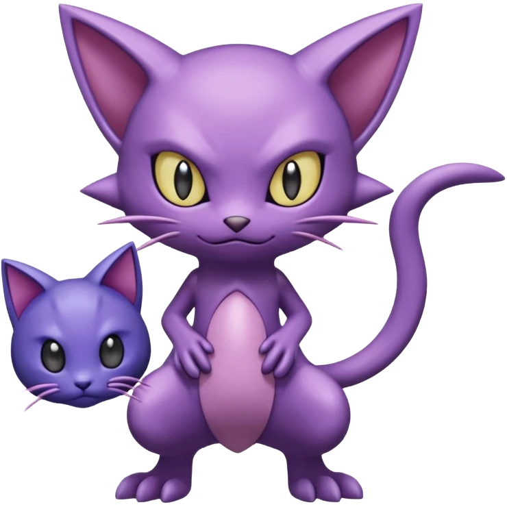 Purloin-Mewtwo-Delcatty-Sableye-fusion emoji