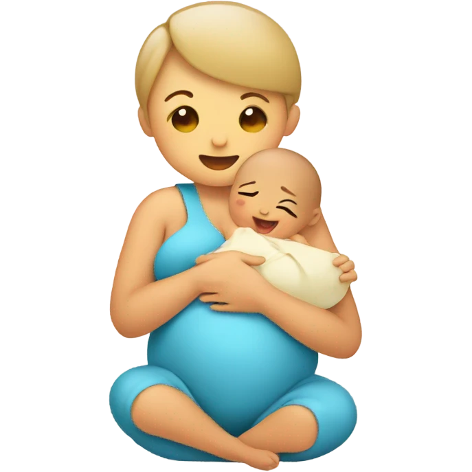 Baby breastfeeding  emoji