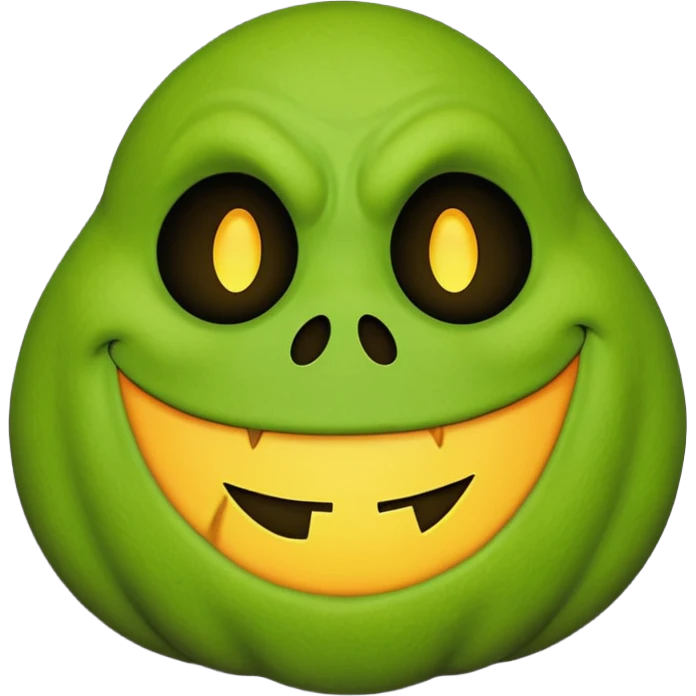 Oogie boogie From nightmare before Christmas As a Emoji emoji