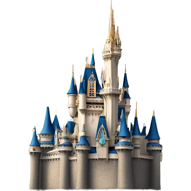 Disney world Florida  castle emoji