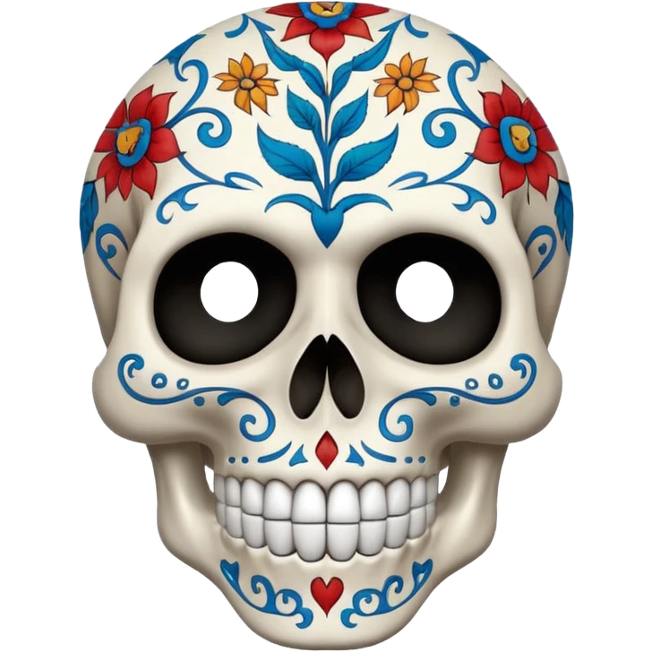Greatful dead skull emoji