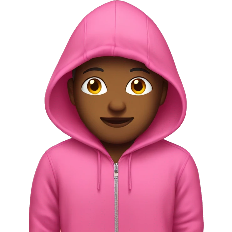 pink hoodie emoji