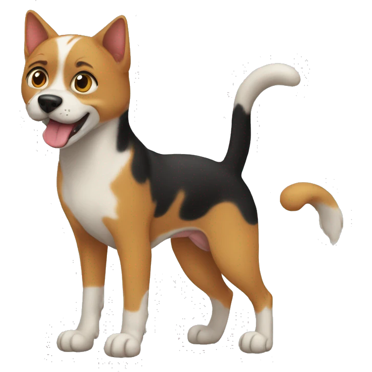 cat dog tango emoji