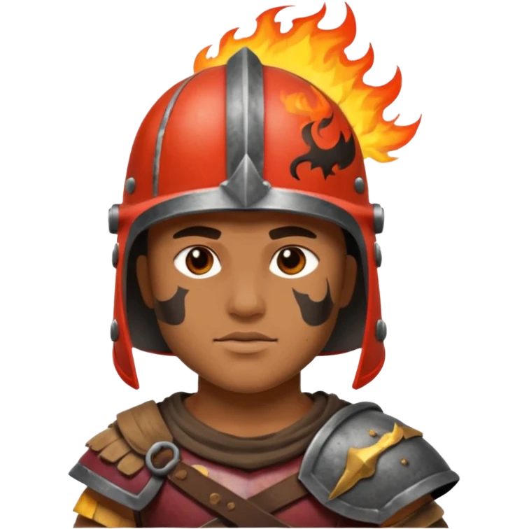fire gladiator emoji